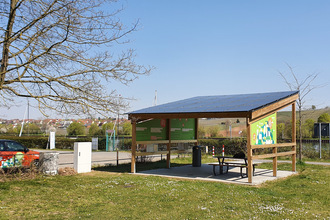 EnerGeno Bikeport Lauffen am Neckar | E-Bike-Ladestation HeilbronnerLand | © EnerGeno Heilbronn-Franken