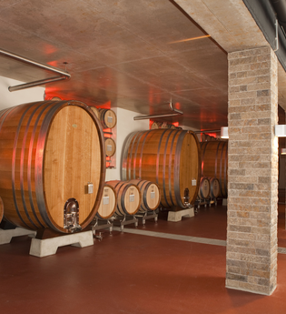 Holzfasskeller Lauffener Weingärtner | Lauffen am Neckar | HeilbronnerLand | © Lauffener Weingärtner