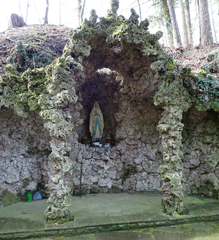 Lourdes-Grotte bei Bühlerzell | © Hohenlohe + Schwäbisch Hall Tourismus e. V.