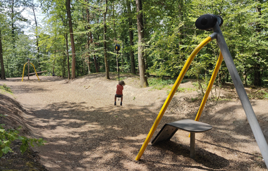Waldspielplatz an der Lutz-Sigel-Hütte | Untergruppenbach - Nähe Burg Stettenfels | HeilbronnerLand | © Touristikgemeinschaft HeilbronnerLand