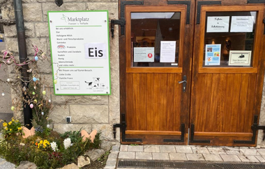 Marktplatz - Franzen ´s Hoflädle im Herzen von Lendsiedel | © Hohenlohe Schwäbisch Hall