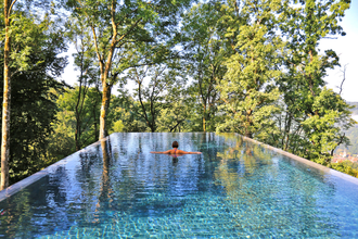Waldpool im Mawell Resort Langenburg | © Touristikgemeinschaft Hohenlohe e. V. | Mawell Resort