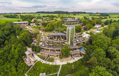 Luftaufnahme Mawell Resort Langenburg | © Touristikgemeinschaft Hohenlohe e. V. | Mawell Resort