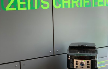 Kaffeeecke der Medienwelt Neckarwestheim | © MEDIENWELT Neckarwestheim