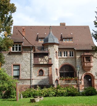 Menzer-Park und Villa Menzer | © Stadt Neckargemünd