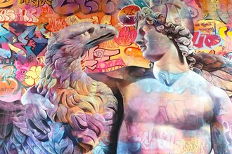 Pichiavo Kunstwerk „Ganymed mit dem Adler“ | © Sandra Mantwill-Aue