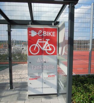Michelfeld E Bike Ladestation | © Hohenlohe Schwäbisch Hall