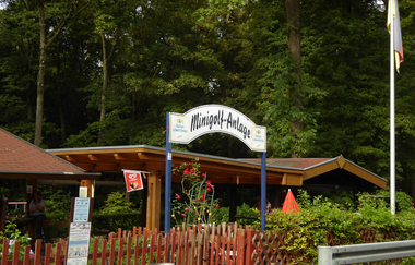 Minigolf Gerbersruhpark in Wiesloch | © Landratsamt Rhein-Neckar-Kreis