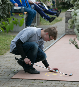 Minigolf im Schloss - Weinheim | © Bernhard Kreutzer