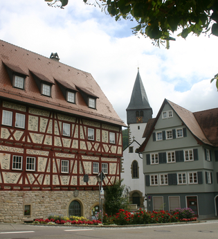 Hier ging Götz von Berlichingen einige Jahre zur Schule. | © Touristikgemeinschaft Hohenlohe e. V. | Hartmut Müller