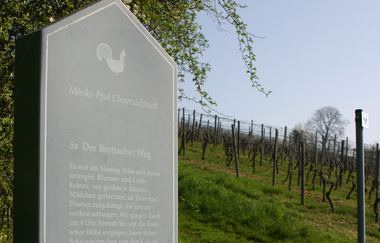 Info-Tafel Mörikepfad | Cleversulzbach im HeilbronnerLand | © Stadtverwaltung Neuenstadt a. K.