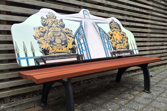 Motivbank: Kurfürstenpaar Johann Wilhelm und Anna Maria de Medici