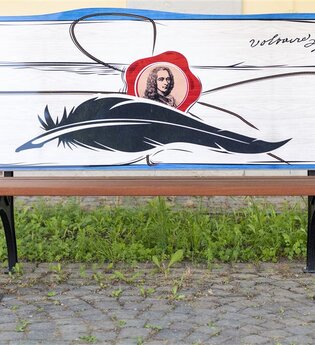Motivbank: Voltaire (1694–1779) | © Stadt Schwetzingen