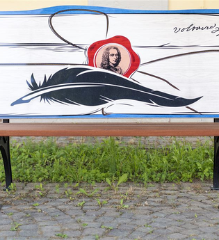 Motivbank: Voltaire (1694–1779) | © Stadt Schwetzingen