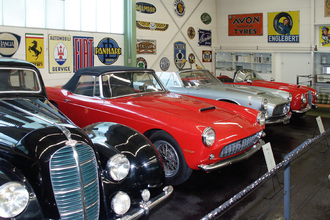 Historische PKW im Museum | © Touristikgemeinschaft Hohenlohe e. V. | Fa. Alfred Heyd GmbH & Co. KG