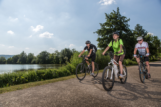 Movelo E-Bike Verleihstation Breitenauer See | © Touristikgemeinschaft HeilbronnerLand e.V.