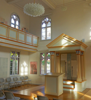 Museum Synagoge Affaltrach - Innenraum | Obersulm | HeilbronnerLand | © Tourismus im Weinsberger Tal e.V.