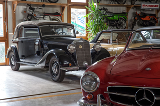 Schwarzer Oldtimer | © Uwe Jock