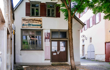 Werkstatt Pflaumer in Öhringen von außen | © Stadt Öhringen