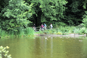 Idyllisches Naturerlebnis am Roberner See bei Fahrenbach | © Touristikgemeinschaft Odenwald e.V.