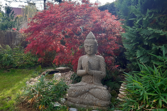 Buddha im Garten | © Svenja Alber