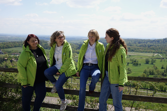 Team Neckar-Zaber-Tourismus am Michaelsberg | Aussicht | © Neckar-Zaber-Tourismus e.V.