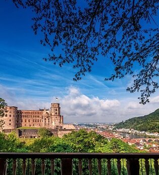 Neckarsteig Beginn in Heidelberg | © Heidelberg Marketing GmbH
