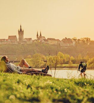Neckaruferpromenade Offenau | © Stadt Bad wimpfen