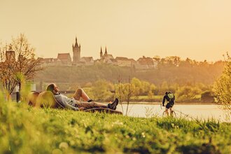 Neckaruferpromenade Offenau | © Stadt Bad wimpfen