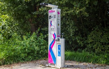 Obersulm Freibad | RadSERVICE-Punkt | © Touristikgemeinschaft HeilbronnerLand e. V.