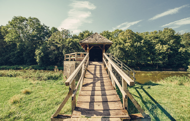 Etappe 5 Ockenauer Steg bei Kirchberg an der Jagst | © Arbeitsgmeinschaft Kocher-Jagst-Radweg