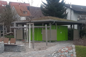 Öffentliches WC in der alla hopp!-Anlage | © Stadt Sinsheim