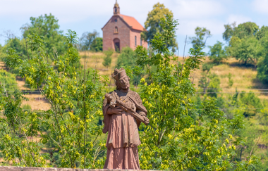 Ort des Glücks - AUSSICHTSPUNKT DREIFALTIGKEITSKAPELLE REICHOLZHEIM | © Liebliches Taubertal