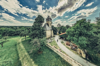 Rastplatz Ottilienberg mit Ottilienbergkappelle | Eppingen | HeilbronnerLand | © Touristikgemeinschaft HeilbronnerLand