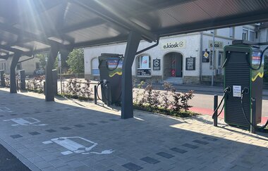 P14, Parkplatz Heilbronner Straße, E-Lade-Parkplätze