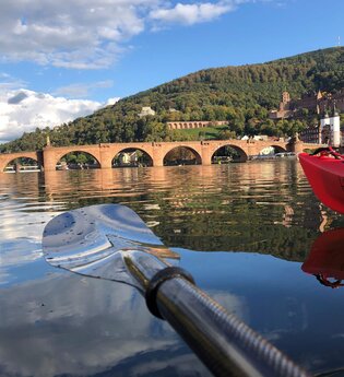 Paddle Tours Heidelberg - Kajak Touren auf dem Neckar | © Ludger Benighaus