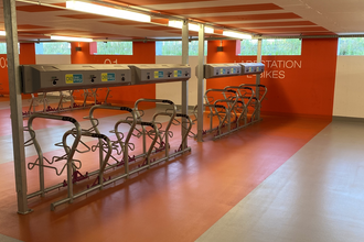 Parkhaus experimenta Heilbronn | E-Bike Ladestation