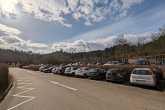 Parkplatz Bahnhof Gaildorf West