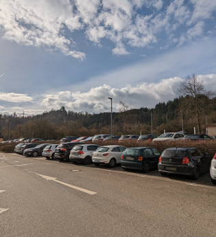 Parkplatz Bahnhof Gaildorf West