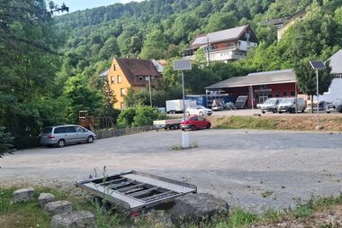 Parkplatz Krautgärten Braunsbach | © Hohenlohe + Schwäbisch Hall Tourismus e. V.