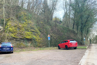 Kleiner Parkplatz in Wiesenbach