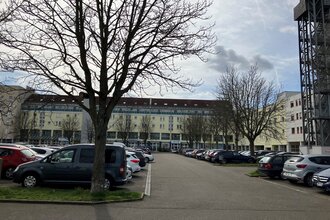 Parkplätze am neuen Messplatz