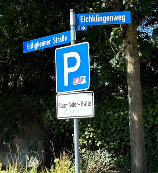 Parkplatz Sturmfederhalle | Neudenau | HeilbronnerLand | © Stadtverwaltung Neudenau