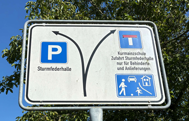 Parkplatz Sturmfederhalle | Neudenau | HeilbronnerLand | © Stadtverwaltung Neudenau
