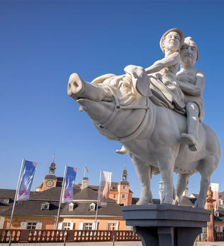 Peter Lenk: Glücksschwein