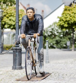 Peter Nettesheim: Radrennfahrer | © Stadt Schwetzingen