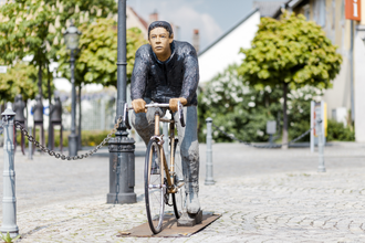 Peter Nettesheim: Radrennfahrer | © Stadt Schwetzingen