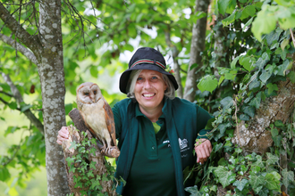 Petra Kuch | Naturparkführerin Schwäbisch-Fränkischer Wald | © Monika Sanwald