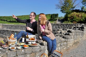 Picknick am Römischen Gutshof | Lauffen am Neckar | HeilbronnerLand | © Touristikgemeinschaft HeilbronnerLand e.V.