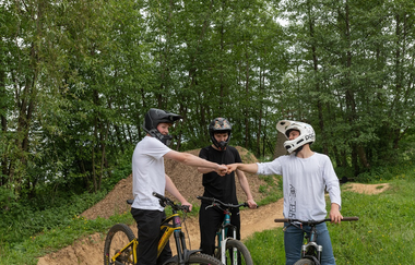 Pumptrack – Die Buckelpiste Helmstadt | © Gemeinde Helmstadt